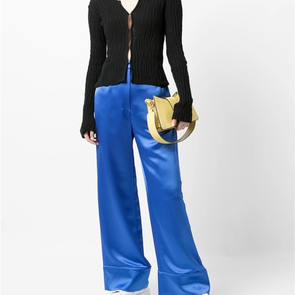 In the Mood For Love Benoit Satin Trousers